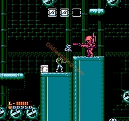 une photo d'Ã©cran de Shatterhand sur Nintendo Nes